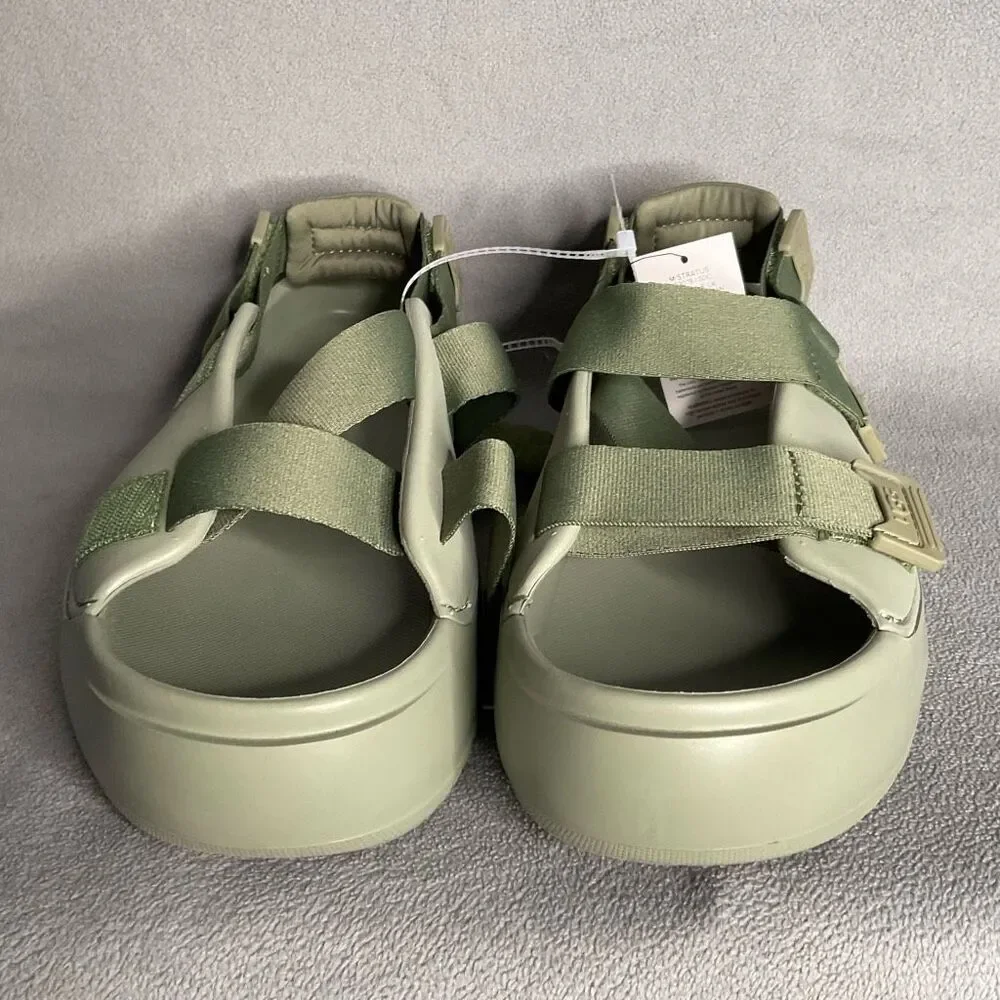 UGG Men's Sandals Size 9 Shaded Clover Green Stratus Lightweight Molded 1153078‎